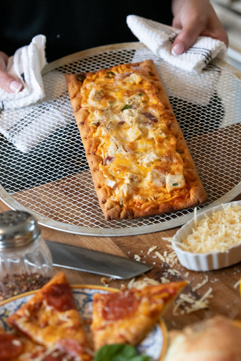 Buffalo Chicken Ranch Flatbread