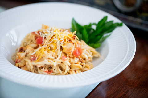 Chicken Rotel w/ angel hair