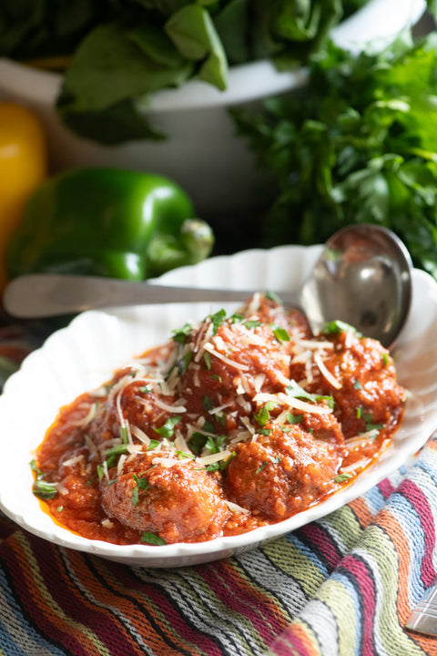 Meatballs and Marinara
