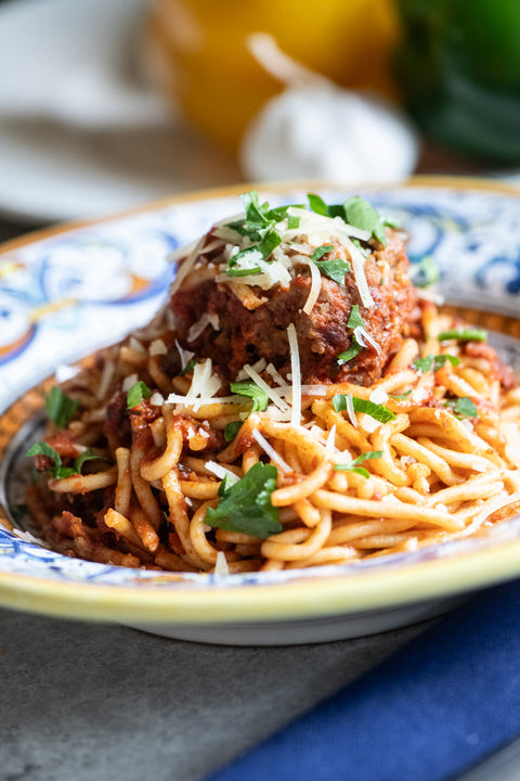 Spaghetti with 1 Meatball