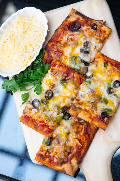 Supreme Flatbread Pizza