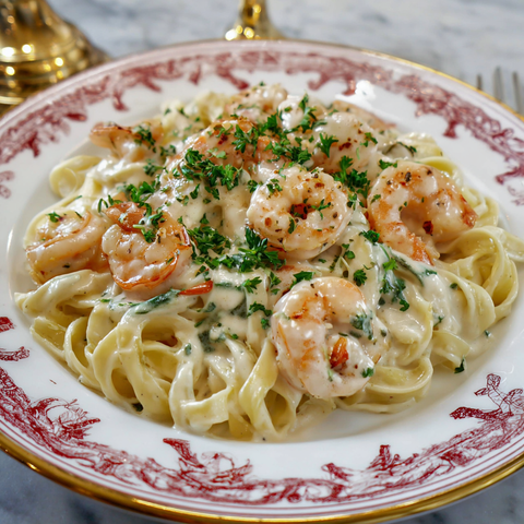 Shrimp Fettuccine
